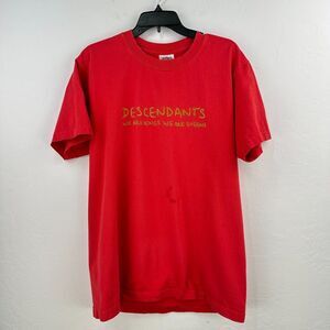 Shaka‎ Wear Tshirt Mens Medium Red Cotton Descendants Short Sleeve Pullover Tee